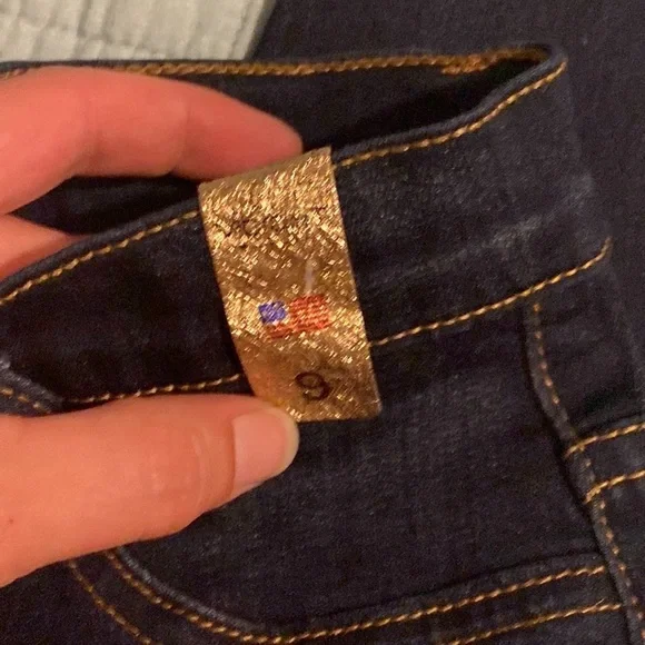 Vibrant M.I.U Women’s 9(W28) Dark Wash Blue Denim High Waist Skinny Jeans USA - Picture 9 of 13